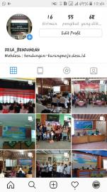 AKUN ISTAGRAM DESA BENDUNGAN